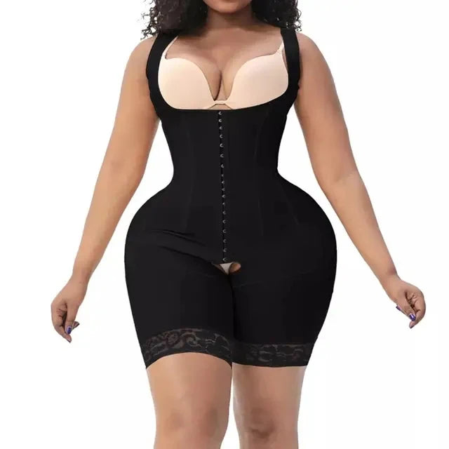 AKIMS Colombian Full Body Faja | Steel-Boned Sculpting Shapewear