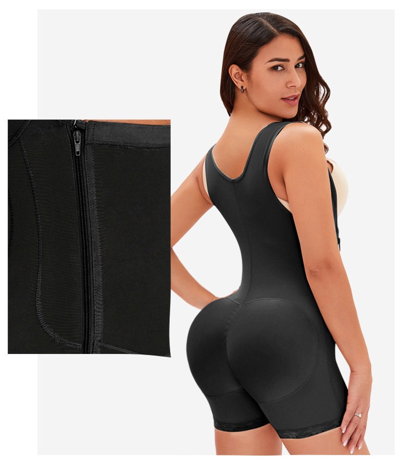 AKIMS Open-Bust Sculpting Bodysuit – Firm Control & Butt-Lifting Shapewear