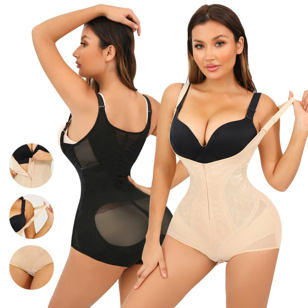 AKIMS Embroidered Mesh Corset | Underbust Waist Trainer